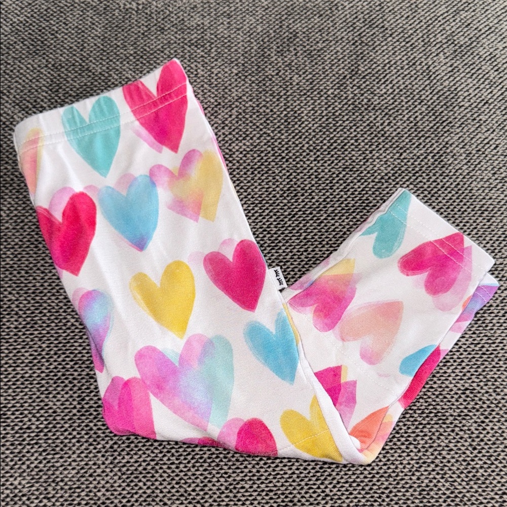 Little Sleepies Leggings {Watercolor Love}